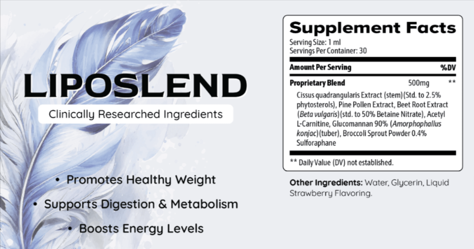 LipoSlend Supplements